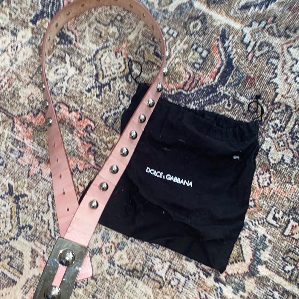 Dolce & Gabbana Studded Belt - 95cm/38 in